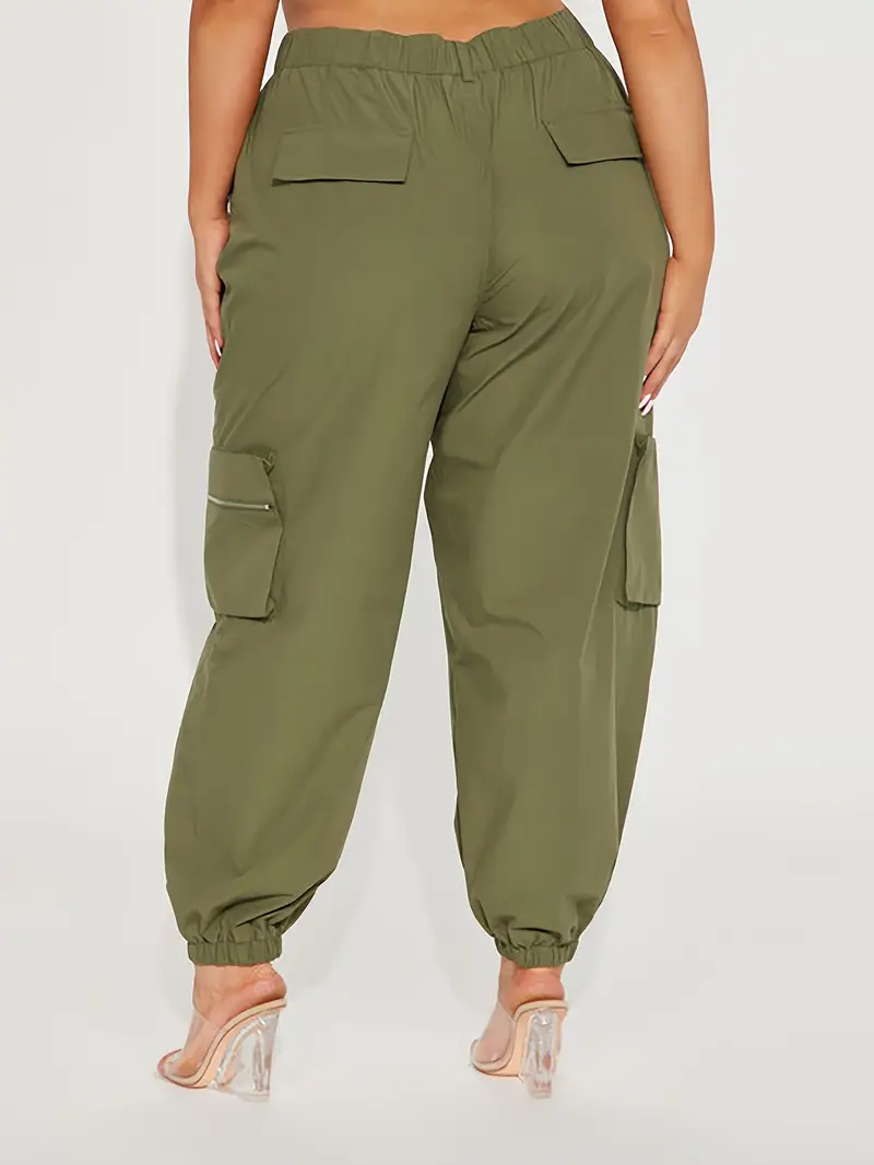 womens plus size olive green cargo pants casual loose fit - Temu Oman womens plus size olive green cargo pants casual loose fit - Temu Oman