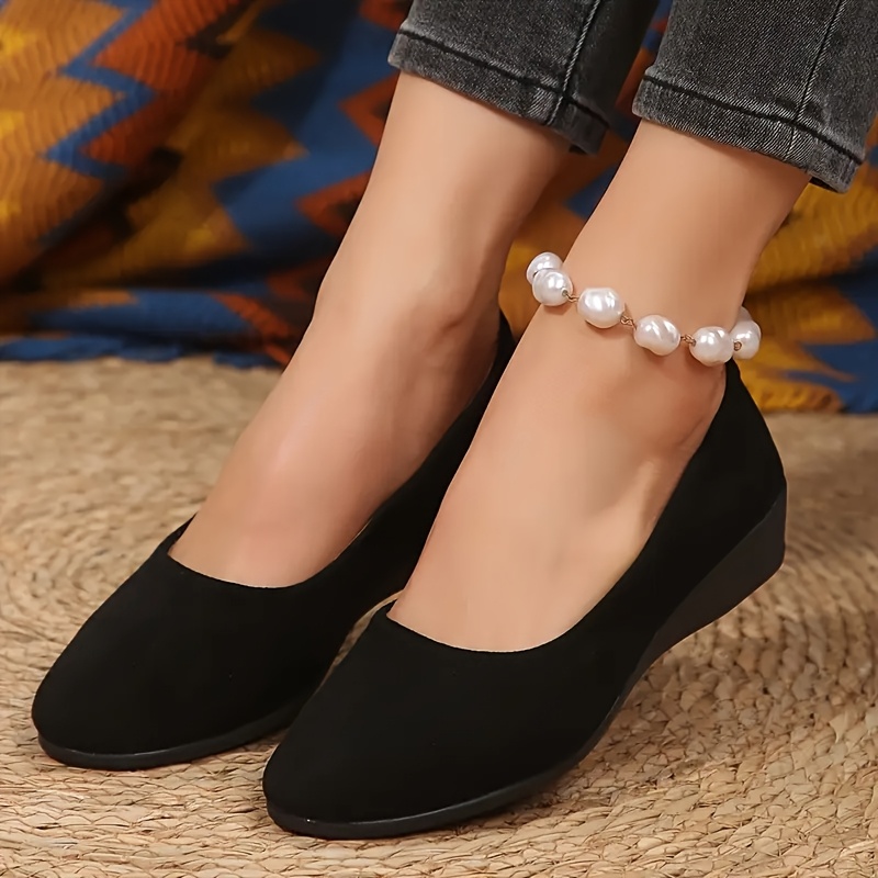 

Elegant Women' Slip-on Flats - Comfortable & Stylish, Cover , , For All , Pointed Toe Design, Wear|fashionable Flats| Shoes