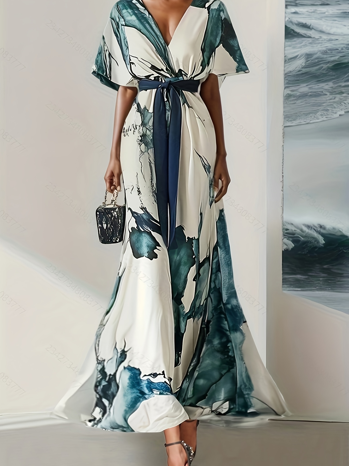 western elegance guest dresses Sundance Rust Multi Printed Maxi Dress - XS Size - Women's Dresses