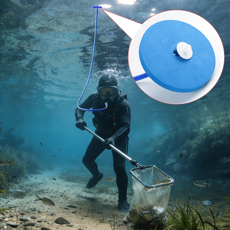 Snorkel, Anti-choking Single/double-head Breathing Apparatus, Underwater Breathing Valve, Silicone Material Oxygen Supply Device for Water Entry, Leak-proof Setup Water Entry Trainer, Deep Water Oxygen Supply Equipment Suitable for Beginner Adults
