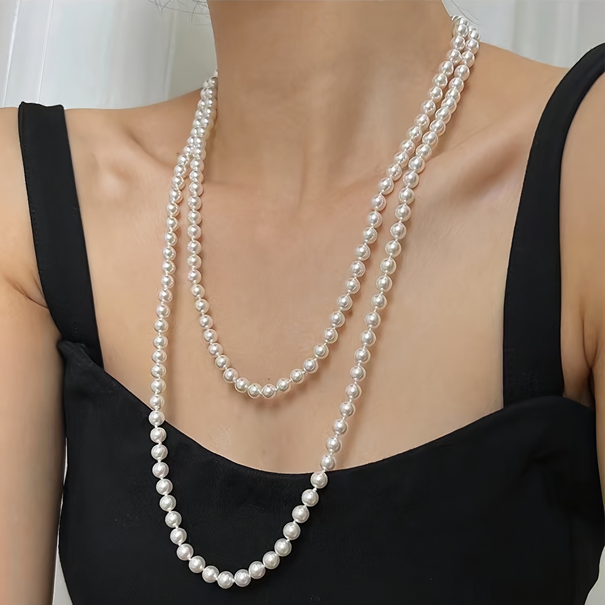 楽天市場】【中古】KAJA BIJOUX 「Long Long Pearl Necklace 240