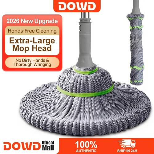home rotating telescopic magic lazy string mop absorbs water and dust floor cleaning tool