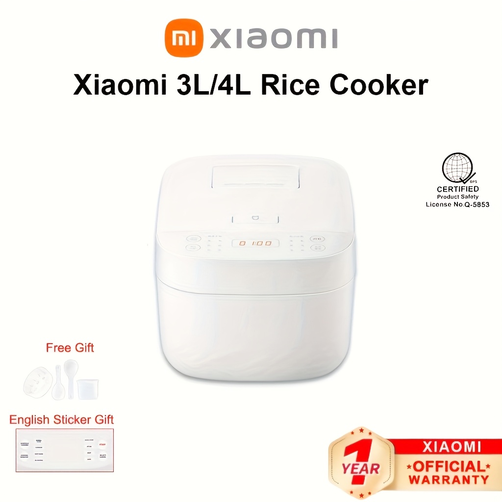 TEMU Xiaomi C1 3l/4l Electric Rice Cooker 650w Mdfbz02acm Multifunctional Electric Rice Cooker, Rice Cooker Mini, Small Rice Cooker, Low Sugar Rice