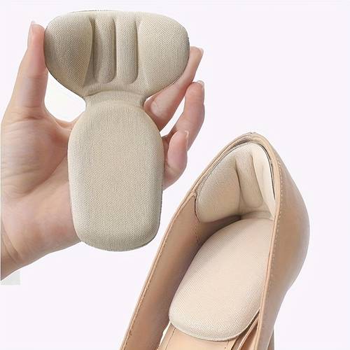 1 2 3 pair park anti friction insoles adjustable to half a size smaller than normal size two in one heel insoles