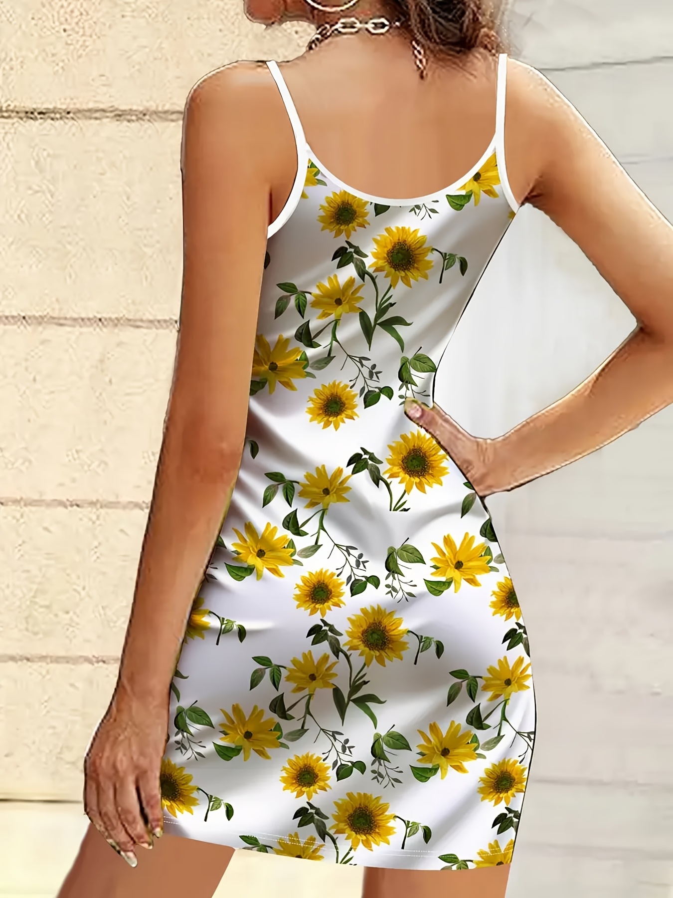 european fresh sunflower print - Temu Bahrain