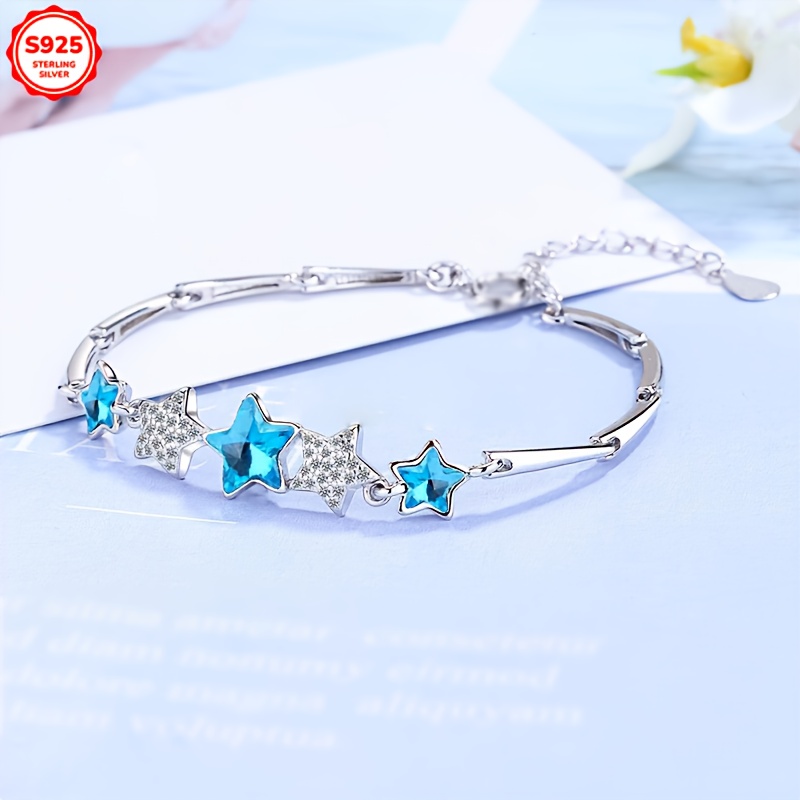 Low Allergy Five pointed Star Bracelet for Women