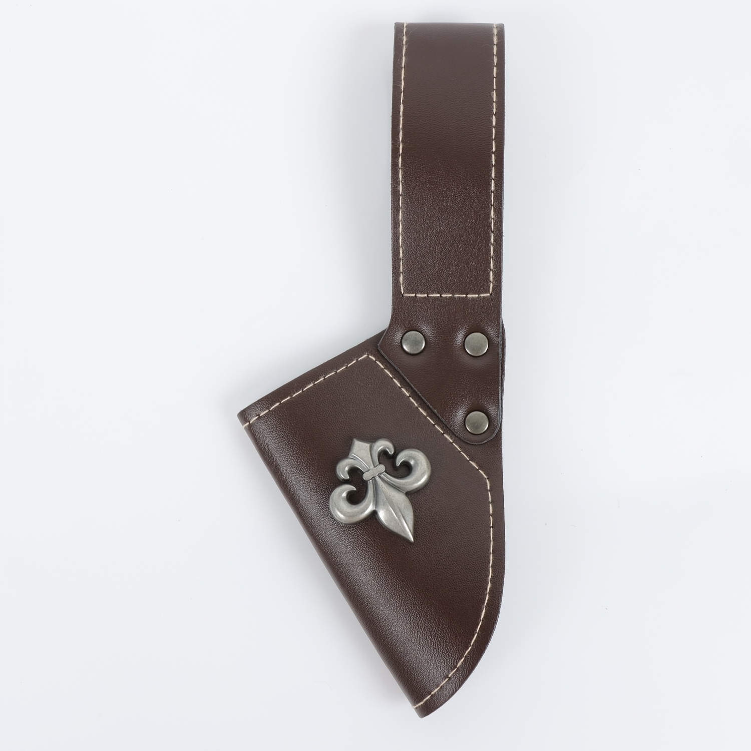 TEMU [Équipement Standard de ] 1pc Fourreau Médiéval | Marron | Convient aux Épées /Épées Décoratives | Larp/Cosplay/Gadgets d'Halloween | Boucle de