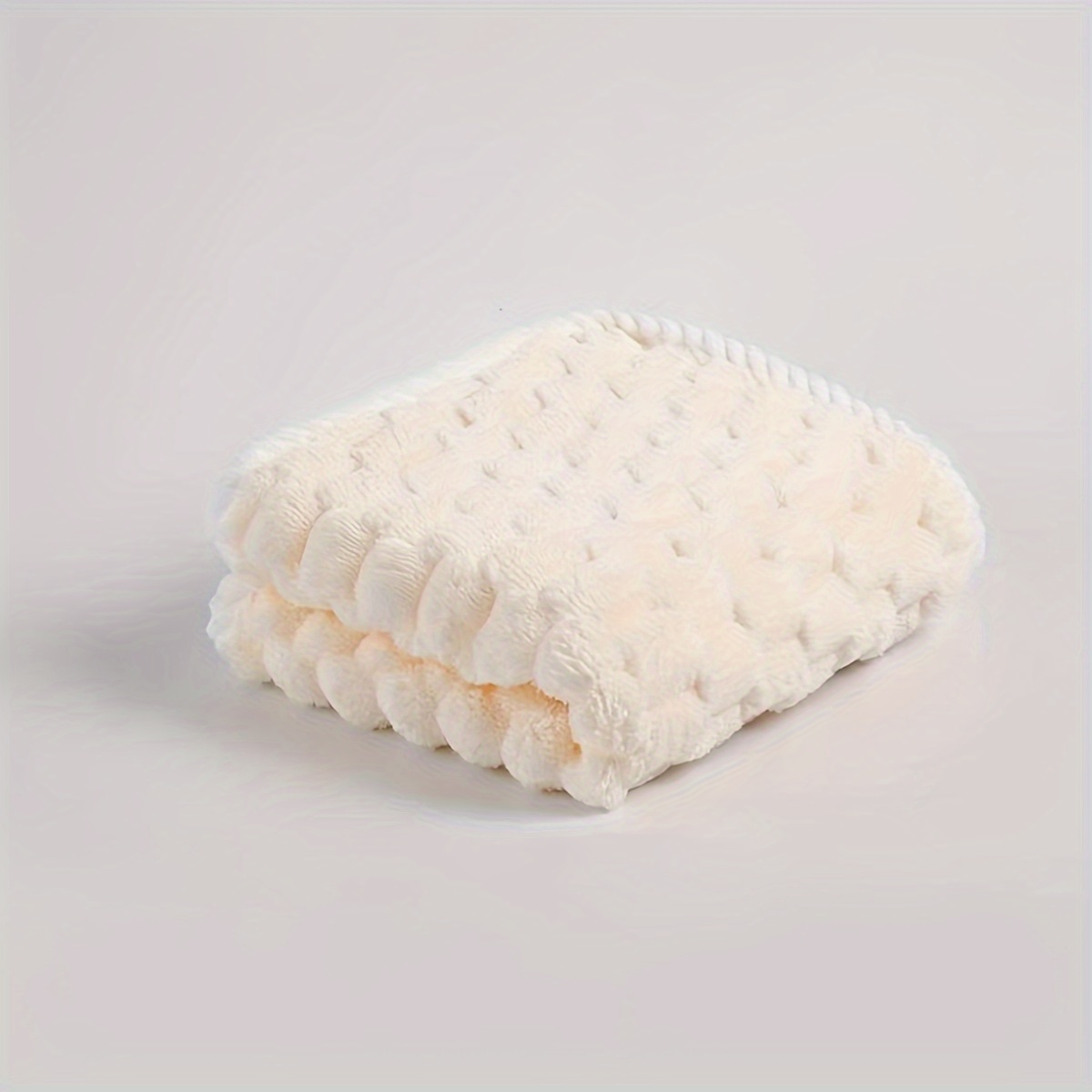 Image of 1pc *30cm Microfiber Square Face Towel - Quick-dry, Super Absorbent Waffle Weave For Daily Use, Spa, Gym & Travel