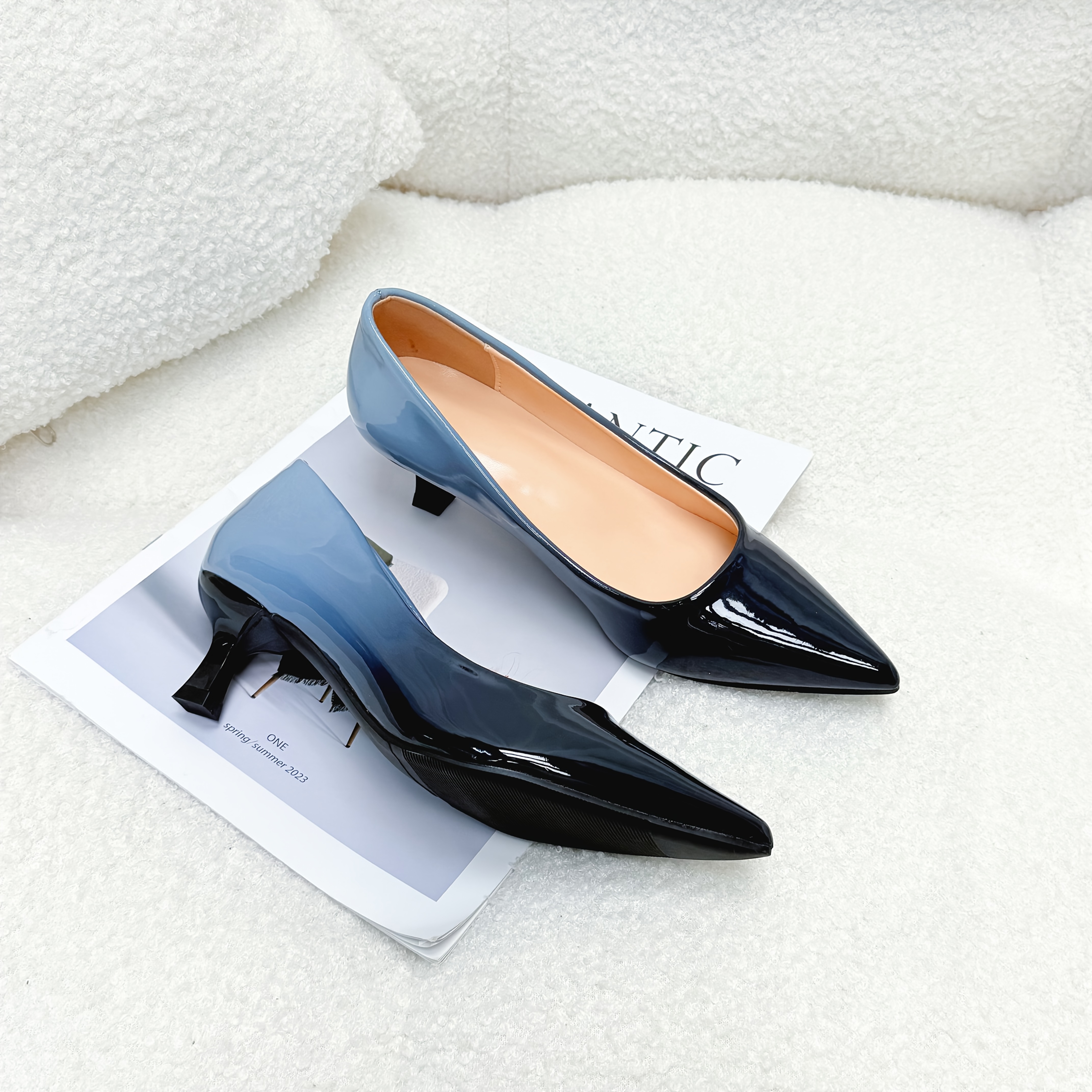 Tacones Zapatos De Vestir Formal Tacones Elegantes Punta Mujer