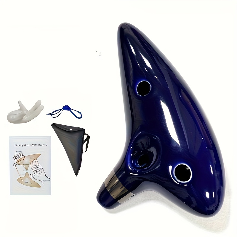 Ff Bonfires Hole Ocarina Ceramic Ocarina Flute Instrument