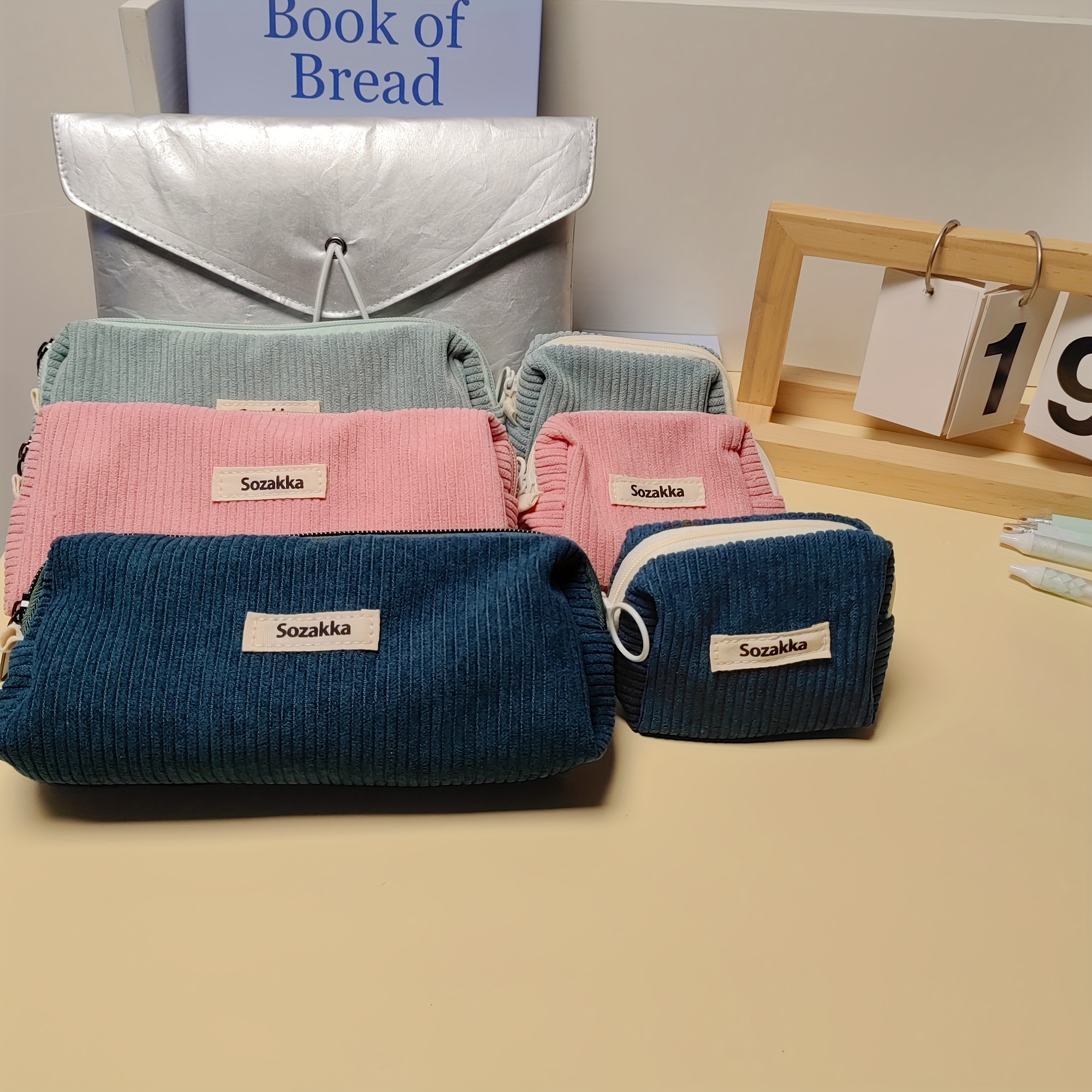 Große Kosmetiktasche Für Damen Mit Reißverschluss – Kulturtasche, Reise-Toilettenbeutel, Waschbar & Praktisch