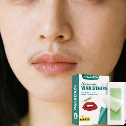 72pcs of small wax strips for and clean hair removal allowing you to suitable for facial hair small mustaches and bikini areas with gentle and non irritating ingredients that removal without le