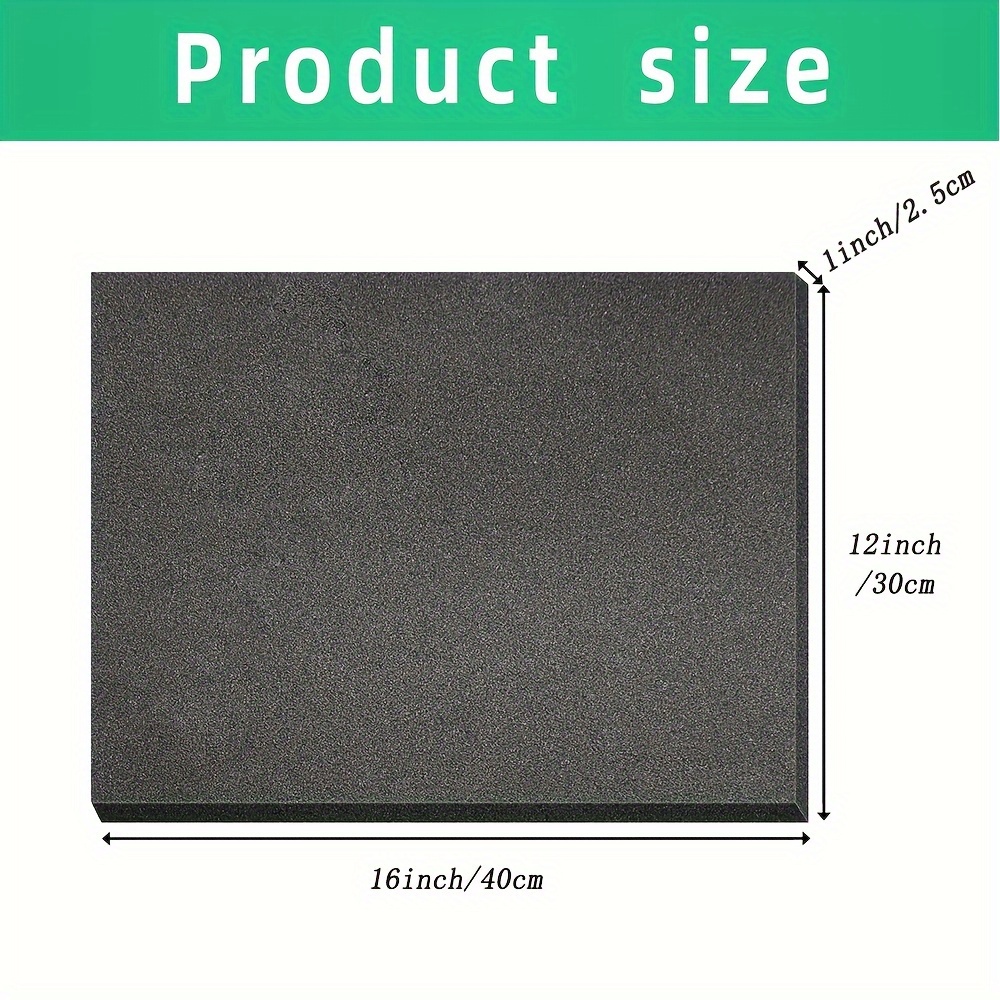 Black Polyurethane Foam Sheets Cuttable Cushioning Foam - Portugal