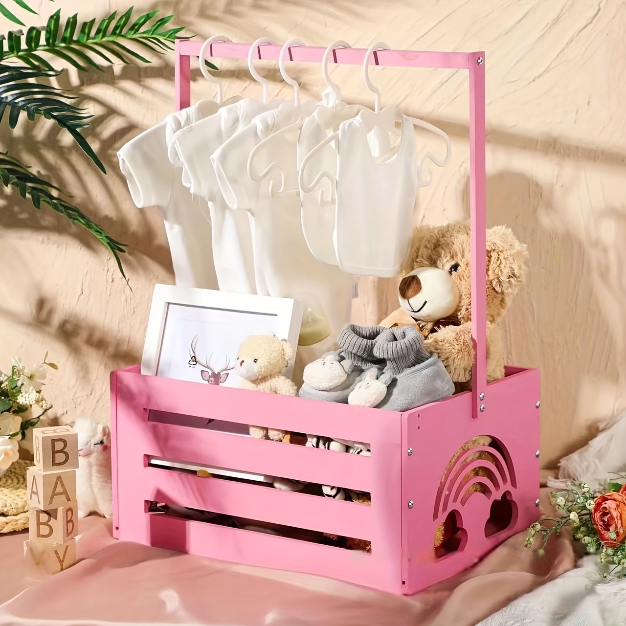 E-shop Holz-Aufbewahrungskörbe, rechteckige Organisationsboxen, multifunktionale Badezimmer-Korbregale und -Körbe, wesentliche Regale und Körbe für ,
