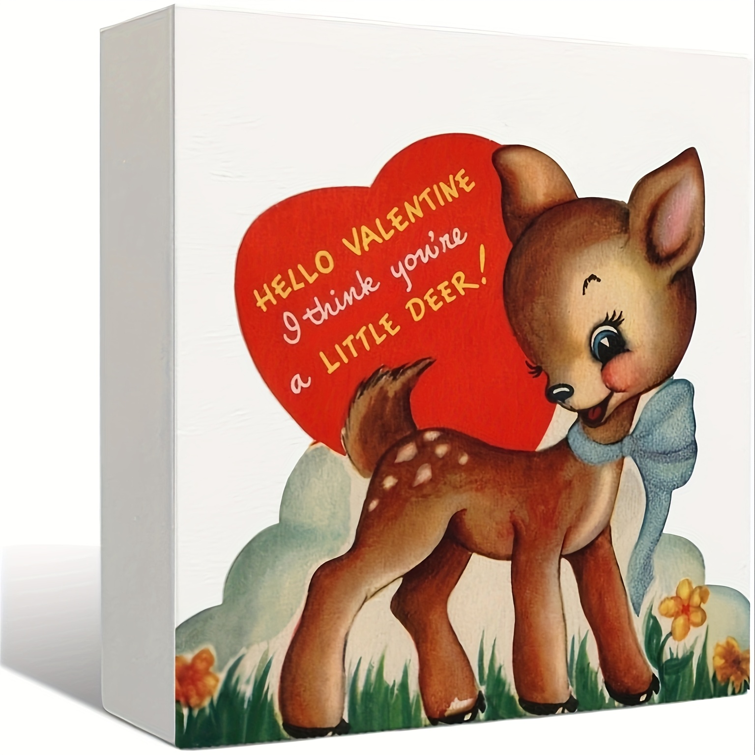 

Vintage Valentine's Day - Pvc Deer Desk For , Indoor/outdoor Use