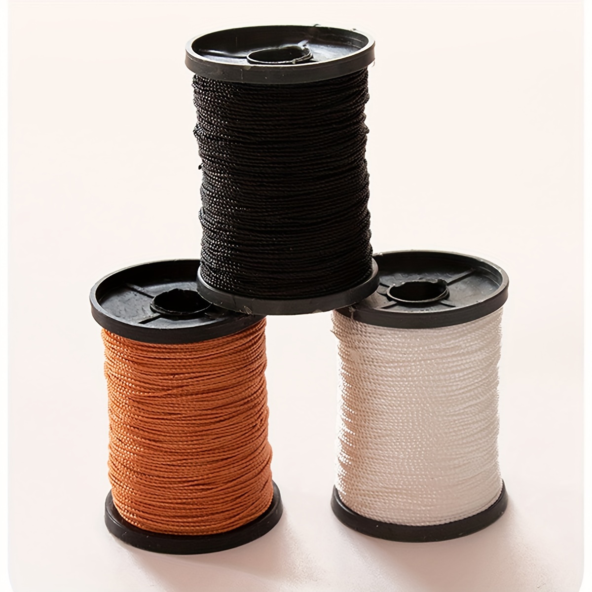 

Double-strand Nylon Cord For Kite, Fishing Net & Shoe Repair - 71m/236ft, Non-stretch, Crafting String