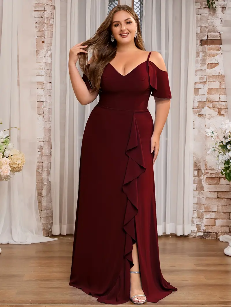 plus size plus size womens bridesmaid dress bridesmaid party - Temu plus size plus size womens bridesmaid dress bridesmaid party - Temu
