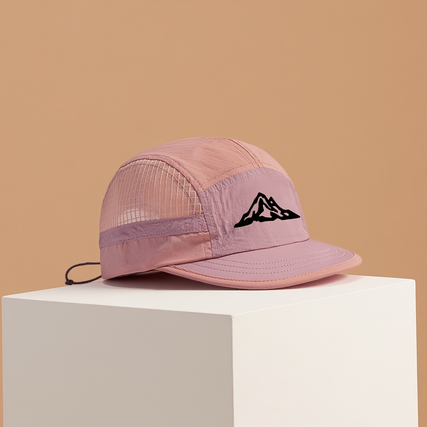 TEMU Gorra de béisbol de visera corta vintage de secado rápido para hombre, gorra de de con estampado de estilo japonés para