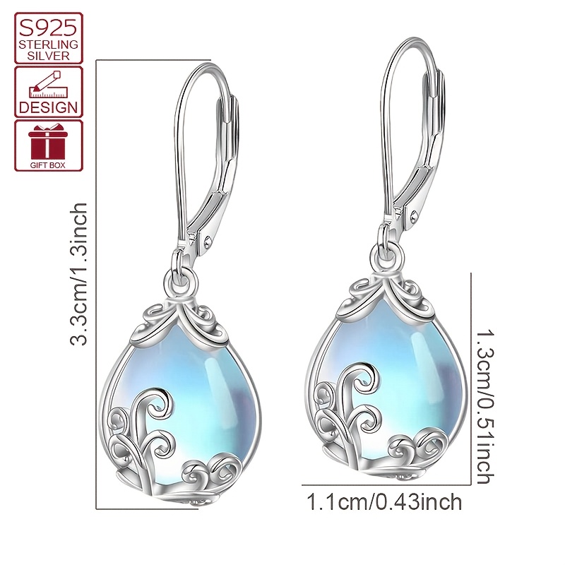 925 Sterling Silver Pendant Earrings