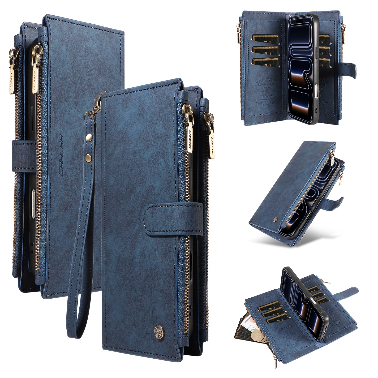 TEMU Phone Case: Phone Case For Galaxy A36 A56 A26 A16 A06 A05s A05 A07 A17 A73 A72 A71 A70, Synthetic Leather Multi-functional Protective Cover With