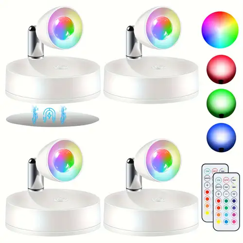 Rechargeable Indoor Up Light – Portable Floor Can Light With Remote, Timer, 3 Color Temps, 5000mAh Battery, 450 Lumens