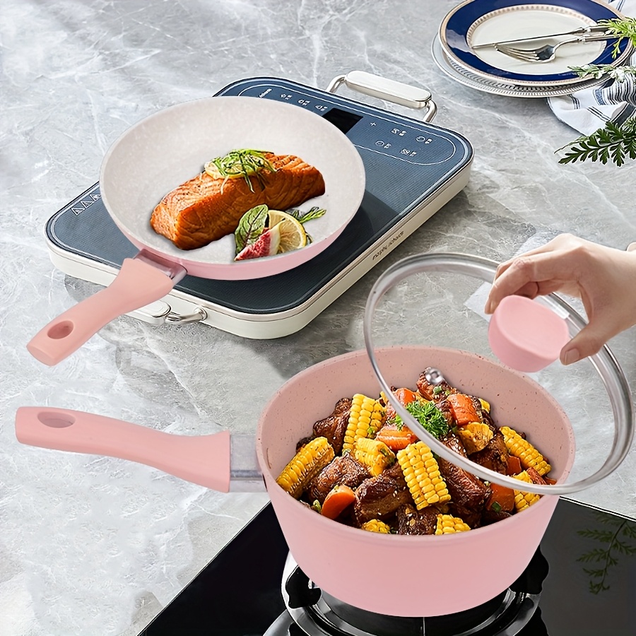 HKGFAYO ノンスティックフライパンセット家庭用中華鍋フライパン