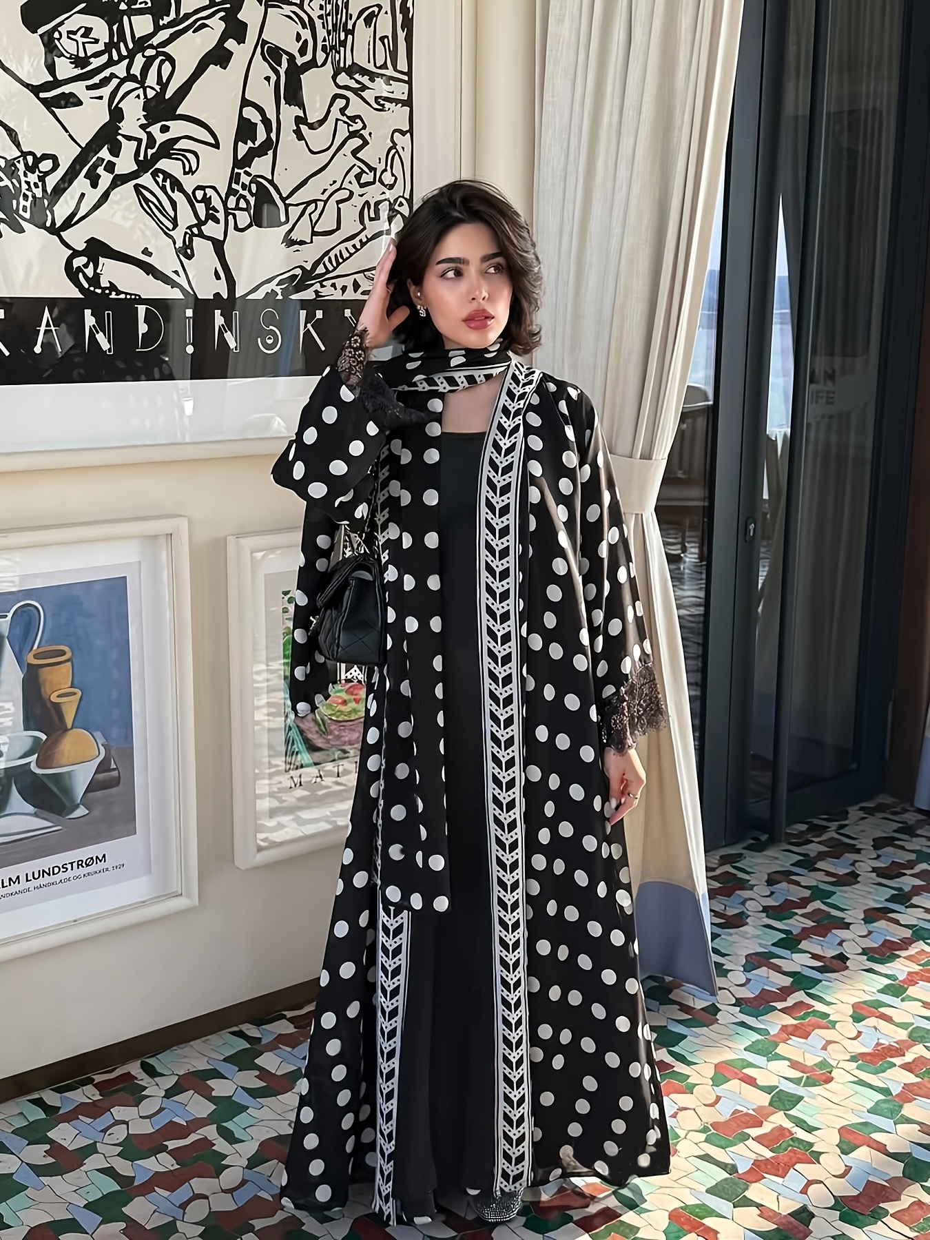 black cardigan for formal dress a vintage outfit women featuring a solid color long organic cotton bohemian wedding dress