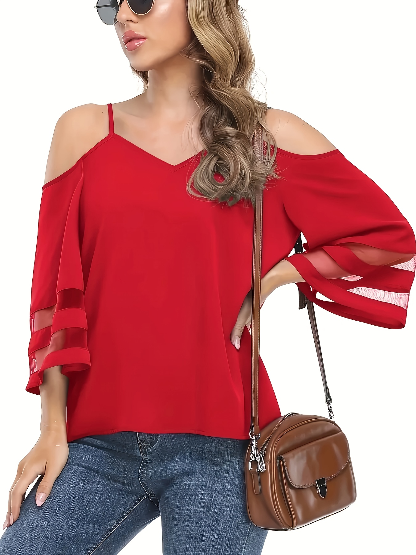 selección blusa elegante mujer Temu