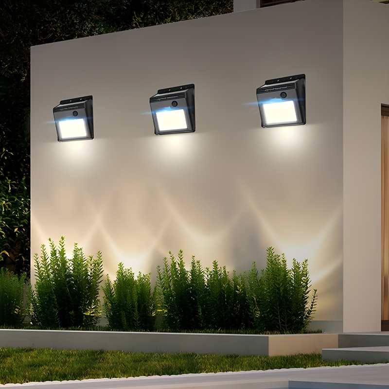 

1pc Solar Lamp, Outdoor Courtyard, Wall Lamp, Home Garden, Outdoor Led Street Lamp, Solar Charging Wall Lamp Light Outdoor Garage