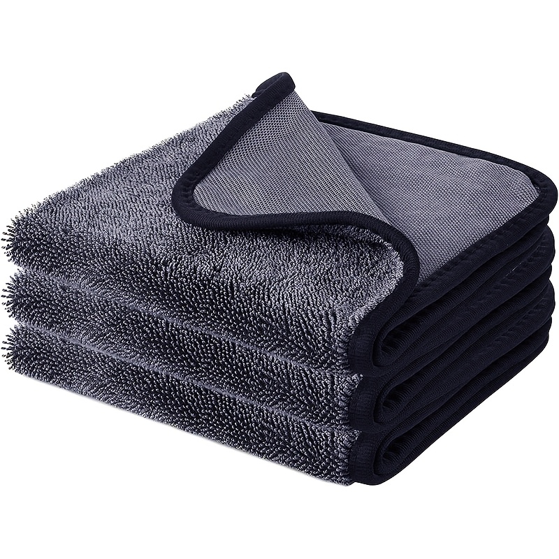 Set Of 5 Magic Microfiber Cloths - Ultra Soft, Washable, And Durable Cleaning Rags For Kitchen, Car, Glass, And Electronics Without