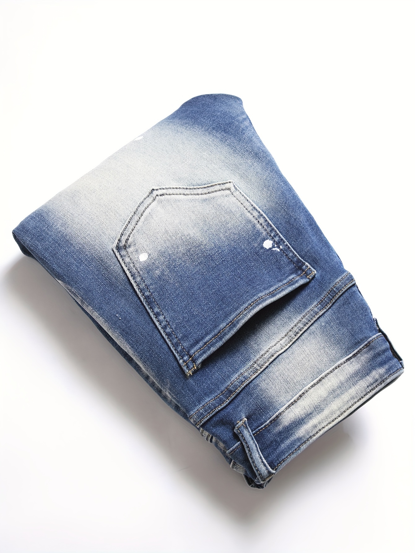 Mens jeans with fancy best sale back pockets