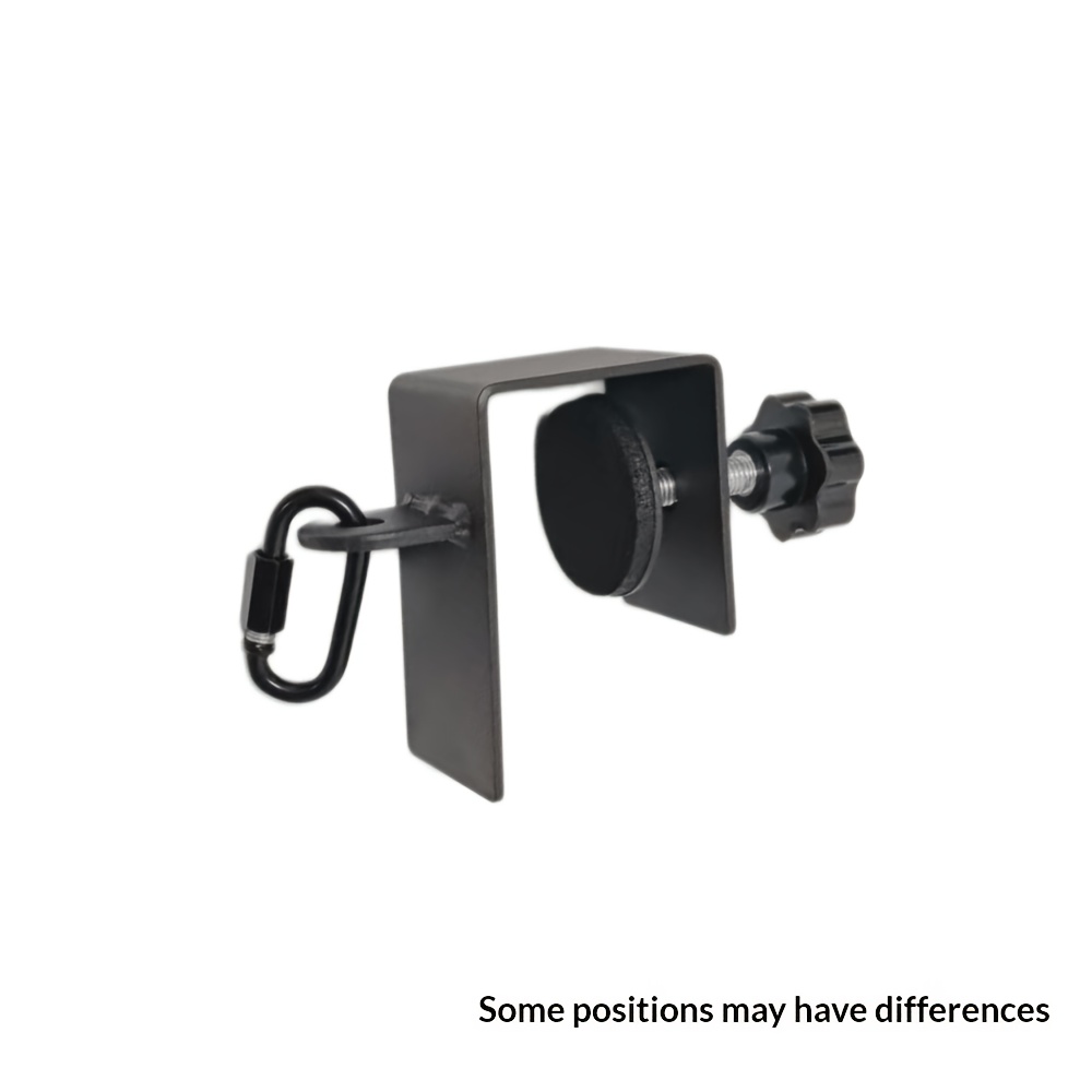 TEMU Heavy Duty Adjustable Door Anchor Connector - Multi-functional Fitness Anchor System With Door Mount Bracket, Suitable For Home Gym, Garage