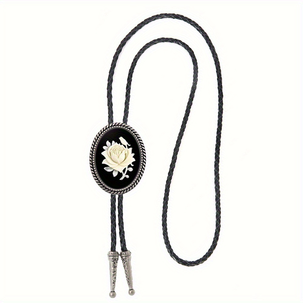 TEMU Corbata Bolo de Resina Vaquero Cordón para Corbata Bolo
