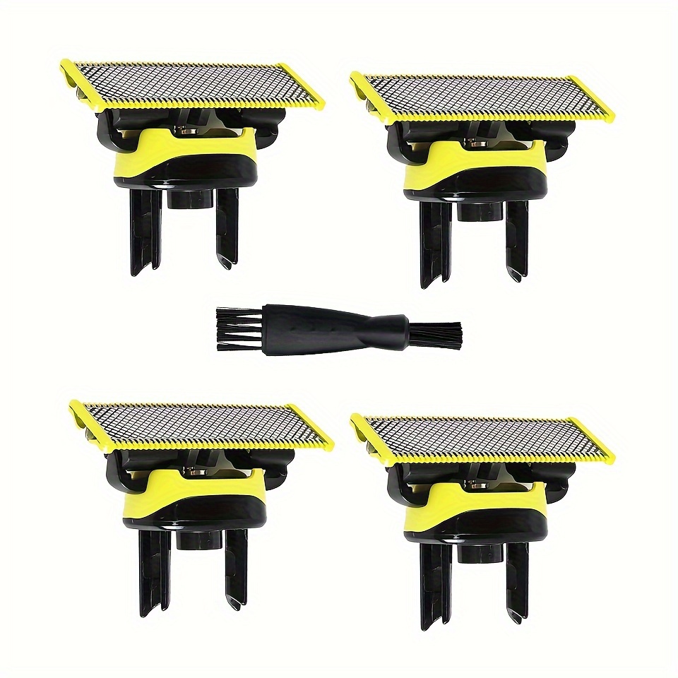 

Oneblade Shaver Replacement Heads: 1/2/3/4 Pieces - Compatible With Oneblade Shavers - Suitable For Beards And Mustaches