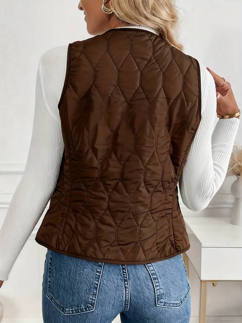 womens thermal lined jacket winter apparel womens winter vest