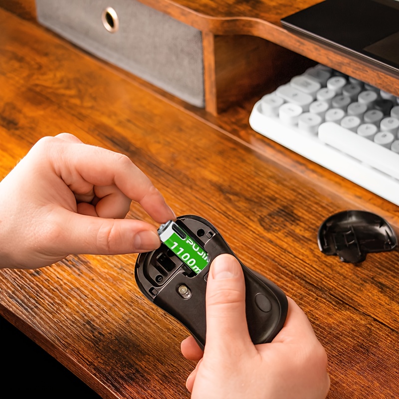 аккумуляторная батарея   aaa 1.5v 1100mwh - литиево-ионная, высокая мощность, стабильное напряжение, быстрая и долговечная зарядка usb-c, подходит для пультов дистанционного управления, клавиатур, беспроводных мышей, дронов, будильников, дверных звонков, в комплекте зарядный кабель Детали 2