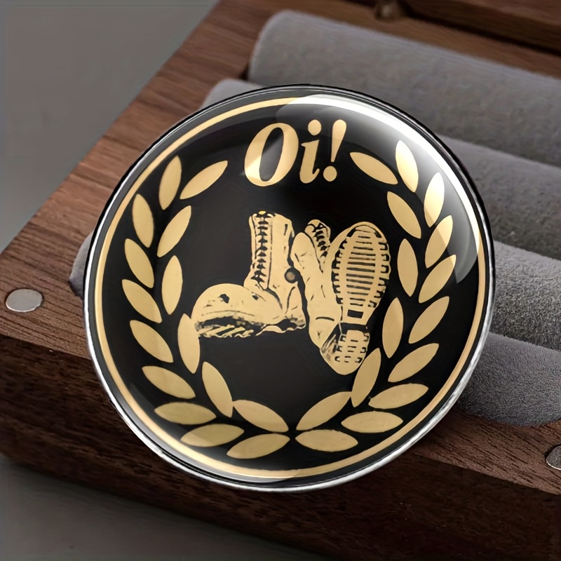 TEMU Rock Band Pin Badge Made Of Metal Alloy, Clothing, Hats, And Backpacks - A Stylish Accessory Suitable For , , And Colleagues - A Fun And