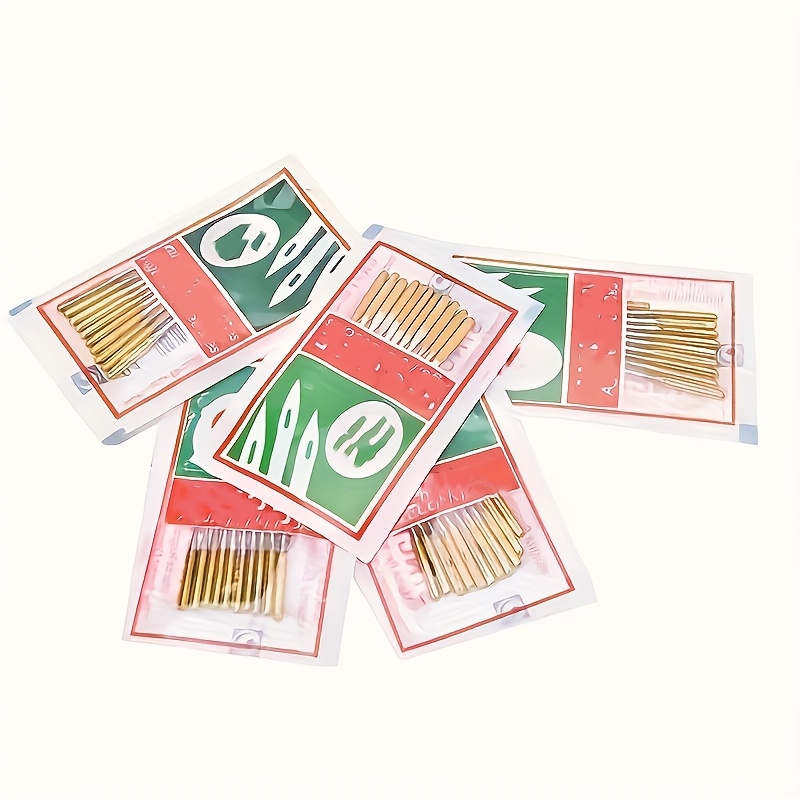 50pcs/5bags Mixed Size Household Sewing Machine Needles Hax1 705h , No.11, , No.16, No.18