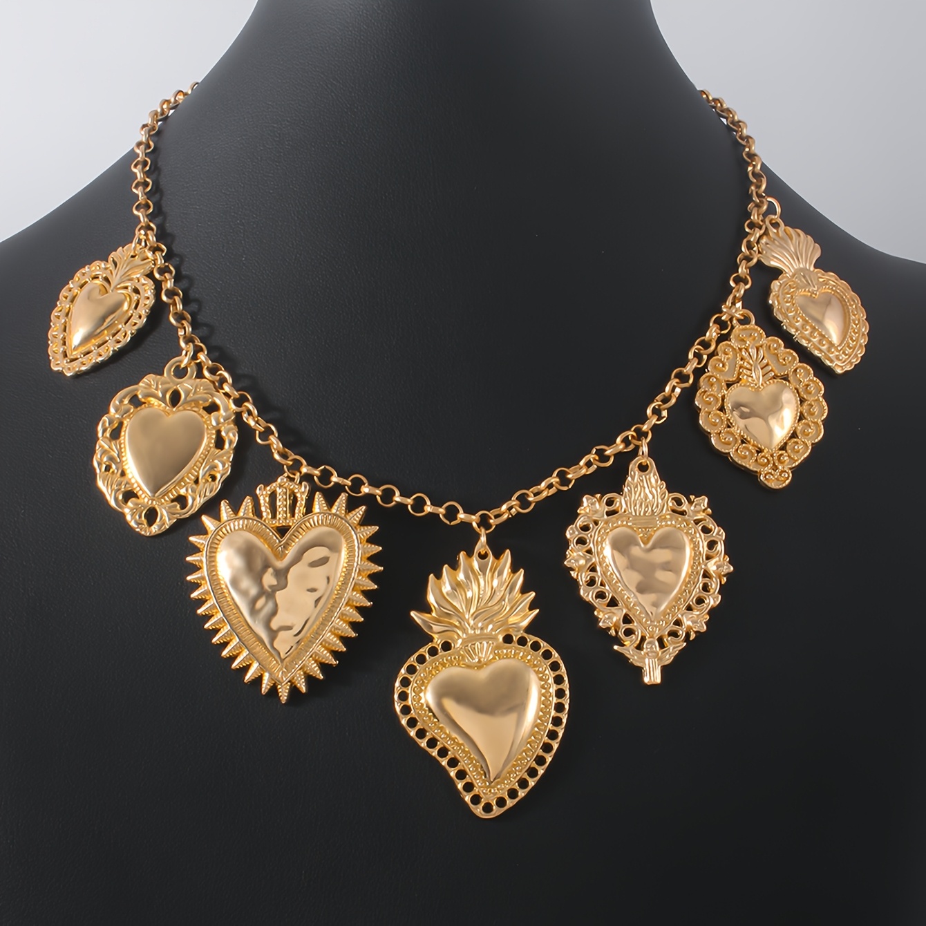 TEMU 1 Collar con colgante de estilo Y2K para damas | Elegante cadena de aleación de con decorativos versátiles, para todas y ocasiones de , regalo