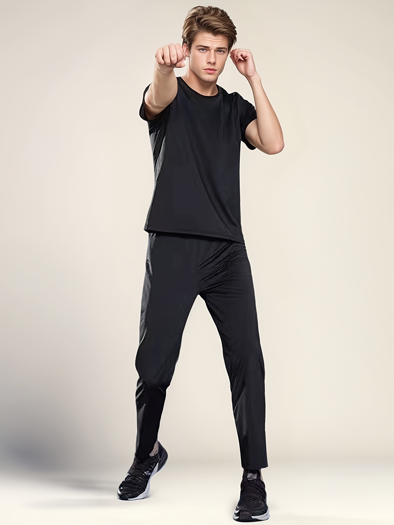 mens sauna suit sauna short sleeve sauna pants gym exercise Temu