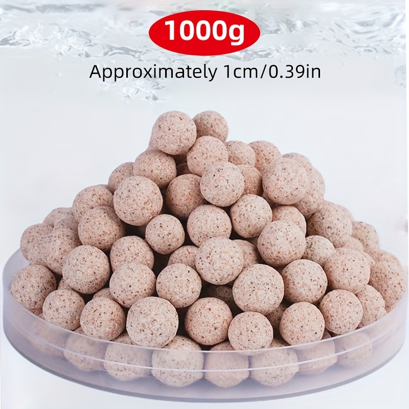 Image of Aquarium Filter Consumables, Aquarium Ceramic Filter Media Balls, Suitable For Freshwater/saltwater Aquariums And Marine Fish Tanks, Canister Filters, Koi Hollow Balls, With Free Mesh Bag