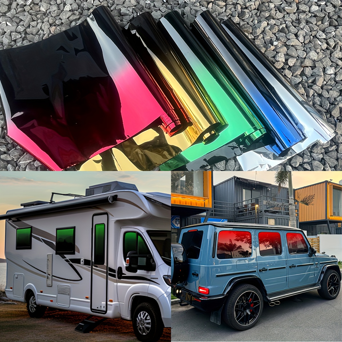 car protective film sold on Temu United States