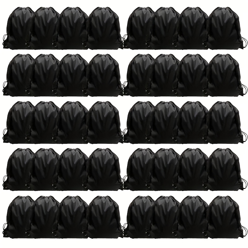 TEMU 100pcs Customizable Backpacks & Drawstring Bags - Personalized Logo/text/photos, Bulk Gym Bags For Travel - Adjustable Drawstring Backpacks,