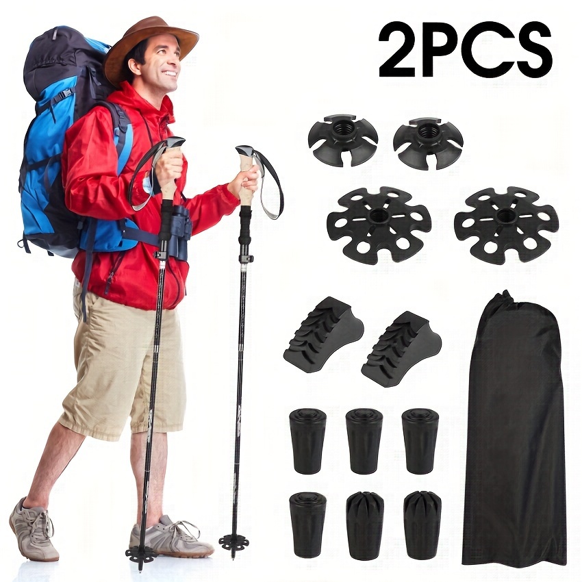 Climb Higher: Multi functional Trekking Poles For Outdoor - Temu