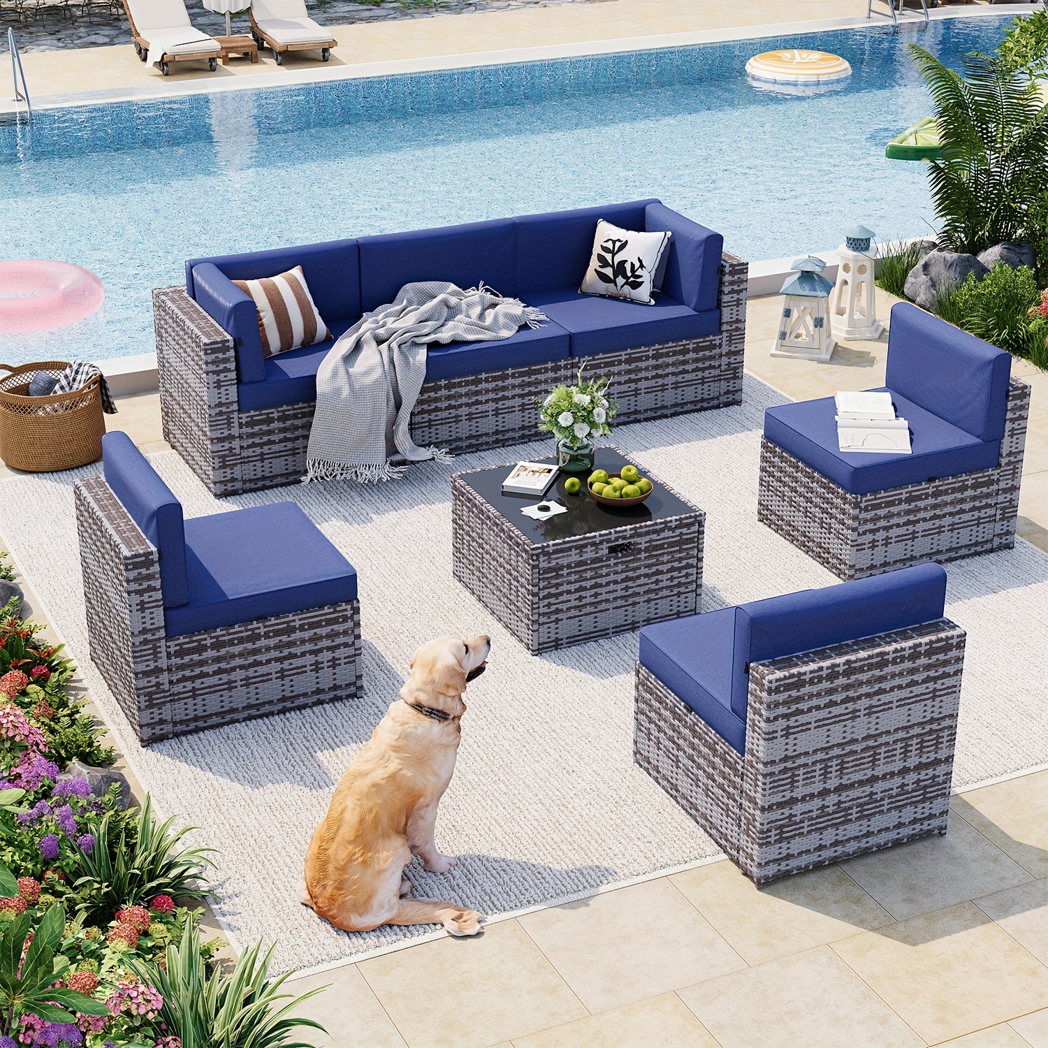 Weatherproof Inexpensive Patio Set Outdoor Furniture Sold On Temu