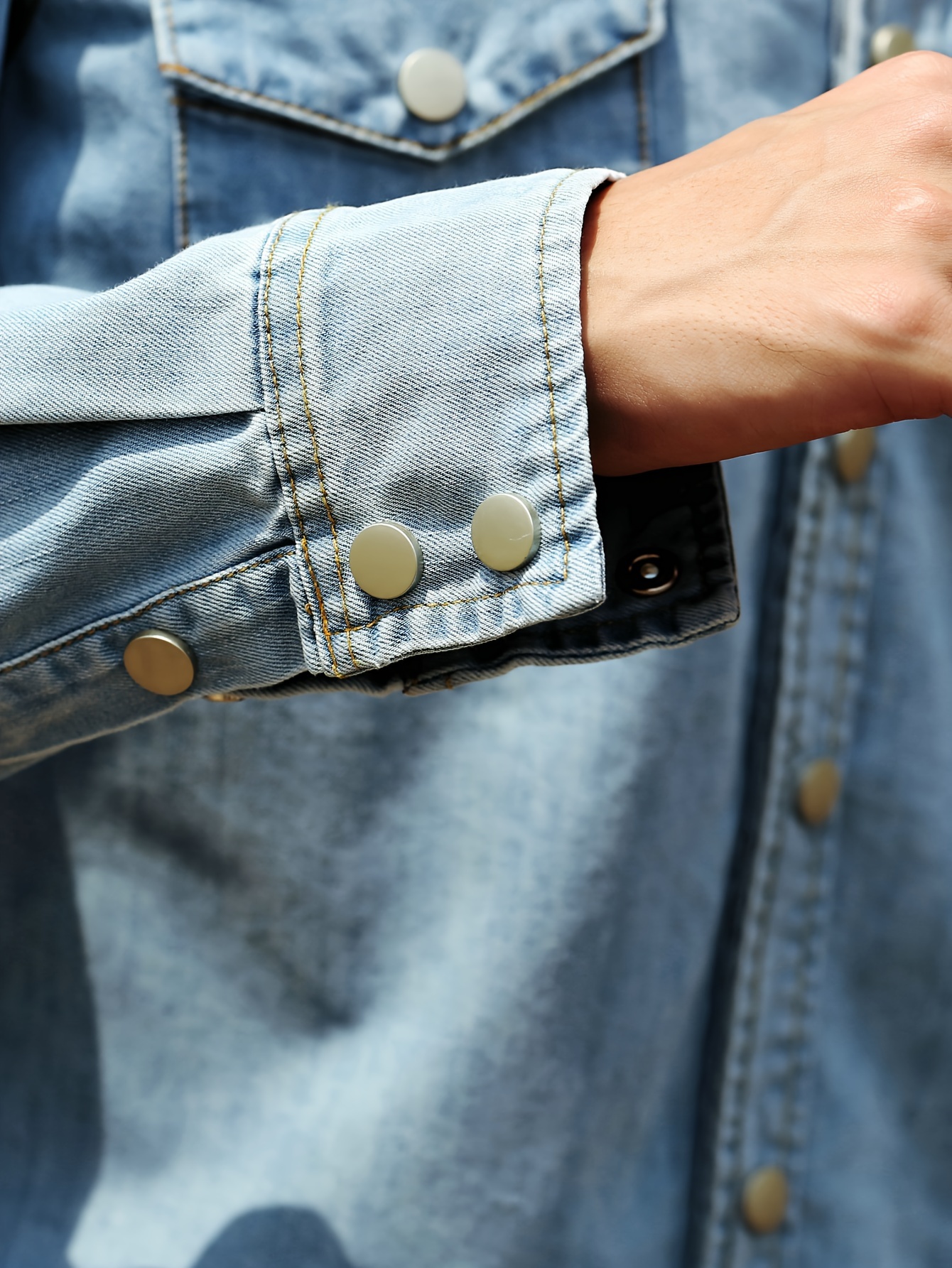 mens bohemian fit heavy denim Temu Oman