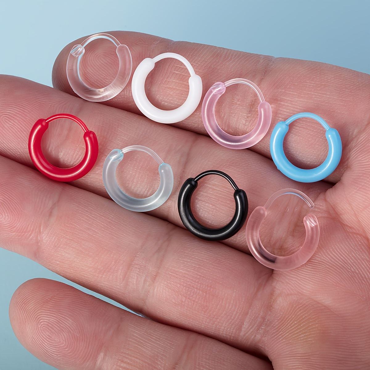 16pcs Cute Resin Rings for Daily Party Wear