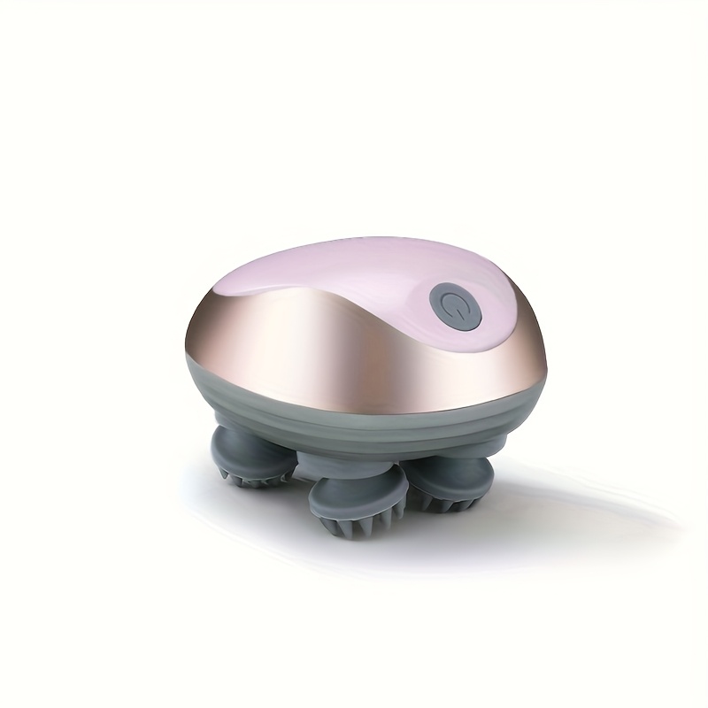 A Mini Electric Scalp Massager for Full Body Massage,   Pet Massager for Dogs And Cats, Featuring 4 Massage Claw Heads And 96 Kneading  , Suitable for   Humans And Pets