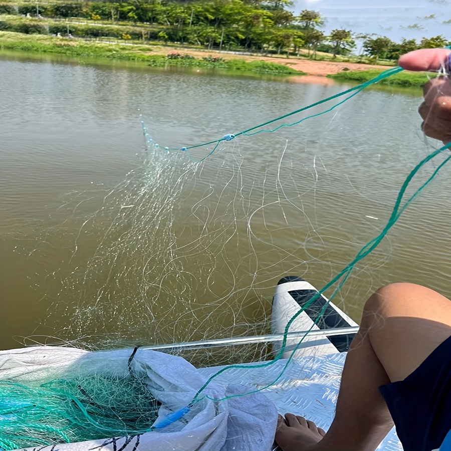 Sticky Fishing Net 3 layer Sinking Mesh Net Outdoor Fishing - Temu