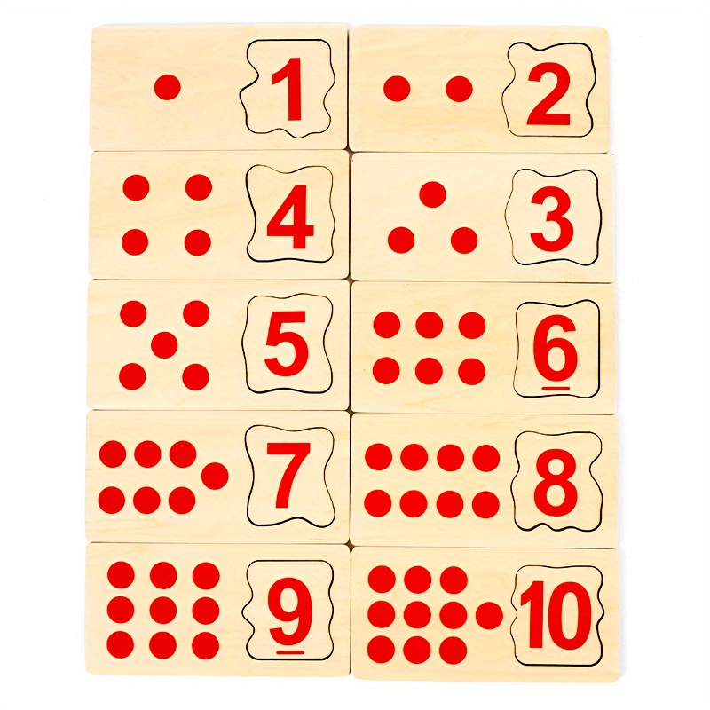 tablero rompecabezas educativo madera matemática números Temu Spain